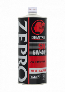 IDEMITSU ZEPRO RACING 5W-40 1L SN