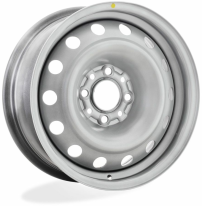 TREBL 64C18F 15X6 PCD4*108 ET18 DIA65.1 SILVER