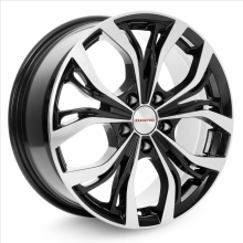 K&K АЛАМИДА 16X6.5 PCD5*114.3 ET45 DIA66.1 ДАРК ПЛАТИНУМ
