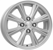 K&K АТТИКА 14X5.5 PCD4*98 ET35 DIA58.5 СИЛЬВЕР