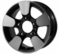 СКАД ЭВРИДИКА-2 15X6.5 PCD5*139.7 ET40 DIA98.5 ЧЕРНЫЙ БАРХАТ