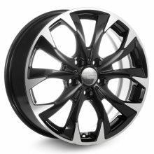 K&K KC 740 JETTA/GOLF 17X7 PCD5*112 ET54 DIA57.1 АЛМАЗ ЧЕРНЫЙ