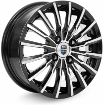 K&K KC641 HYUNDAI ACCENT 14X5.5 PCD4*100 ET39 DIA56.6 ДАРК ПЛАТИНУМ