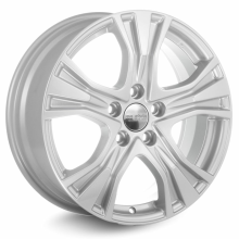 K&K KC673 NISSAN JUKE 17X7 PCD5*114.3 ET47 DIA66.1 СИЛЬВЕР