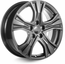 K&K KC673 SKODA OCTAVIA 17X7 PCD5*112 ET49 DIA57.1 ДАРК ПЛАТИНУМ