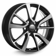 K&K KC699 NISSAN QASHQAI 17X7 PCD5*114.3 ET40 DIA66.1 ДАРК ПЛАТИНУМ