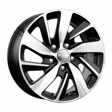 K&K RENAULT DUSTER KC741 16X6.5 PCD5*114.3 ET50 DIA66.1 АЛМАЗ ЧЕРНЫЙ