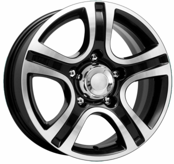 K&K ТАЛИСМАН-МЕГА 16X7 PCD5*139.7 ET35 DIA110.1 АЛМАЗ ЧЕРНЫЙ