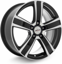 XTRIKE X-108 16X7 PCD5*114.3 ET35 DIA67.1 BK/FP