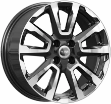 K&K KC 1026 16X6.5 PCD4*100 ET41 DIA60.1 СИЛЬВЕР