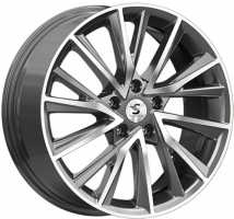 K&K KP010 18X7.5 PCD5*108 ET47 DIA60.1 GLOSS-GRAPHITE
