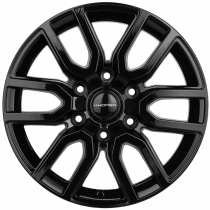 KHOMEN WHEELS KHW1723 17X8 PCD6*139.7 ET42 DIA75.10 BLACK-FP