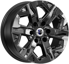 K&K ТЕЙТ 17X7.5 PCD6*114.3 ET39 DIA67.1 АЛМАЗ ЧЕРНЫЙ