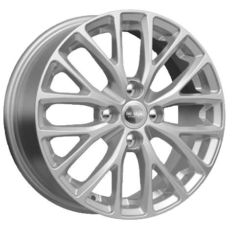 K&K КС782 15X6 PCD4*100 ET48 DIA54.1 СИЛЬВЕР