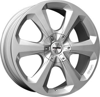 MOMO HEXA 18X8 PCD5*127 ET38 DIA71.6 SILVER
