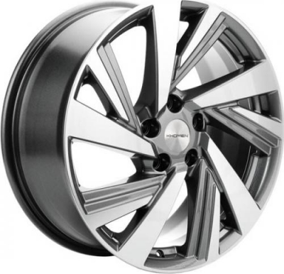 KHOMEN WHEELS KHW1801 18X7.5 PCD5*112 ET43 DIA57.1 F-SILVER