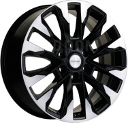 KHOMEN WHEELS KHW2010 20X8 PCD6*139.7 ET45 DIA95.1 BLACK