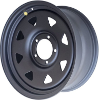OFF-ROAD WHEELS ГАЗ СОБОЛЬ 18X8 PCD5*139.7 ET20 DIA110 ЧЕРНЫЙ МАТОВЫЙ