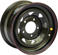 OFF-ROAD WHEELS ТОЙОТА ЛЕНД КРУЗЕР 100/105 17X9 PCD5*150 ET24 DIA113 ЧЕРНЫЙ