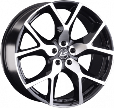 LS FLOWFORMING RC12 20X8.5 PCD5*112 ET30 DIA66.6 BKF