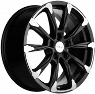 KHOMEN WHEELS KHW1808 18X7.5 PCD5*108 ET35 DIA65.1 BLACK-FP