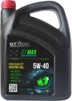 GT OIL GT MAX 5W40 API SN/CF 4L 5W-40 SN/CF