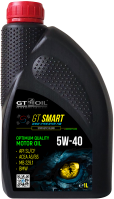 GT OIL GT SMART 5W40 API SL/CF 1L 5W-40 SL/CF