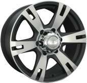 LS WHEELS LS182 17X8 PCD6*139.7 ET25 DIA106.1 MBF